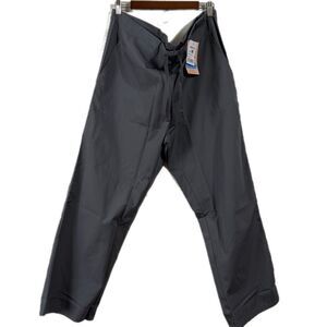 Gray Chinos with Relaxed Fit and Adjustable Waistband
